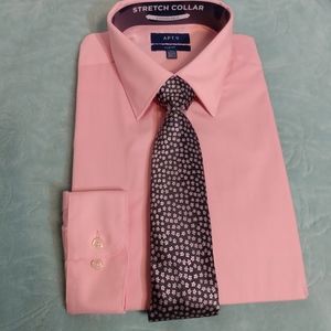 MEN'S APT 9 THE DRESS SHIRT & TILE COLLECTION SLIM